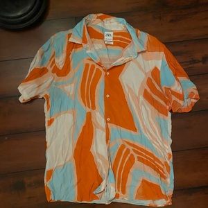 Zara Short Sleeve button up